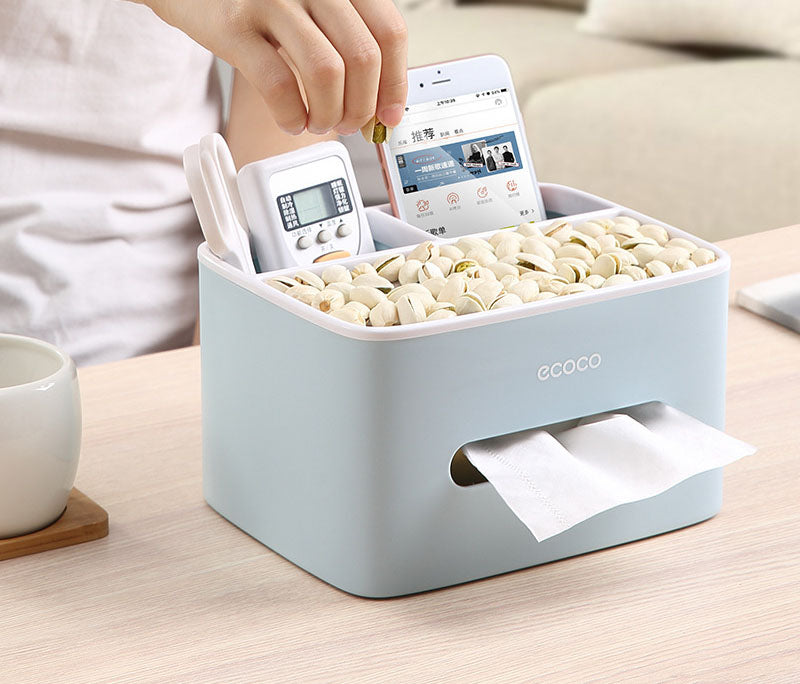 Desktop Tissue Box multifunctional Home Story Box