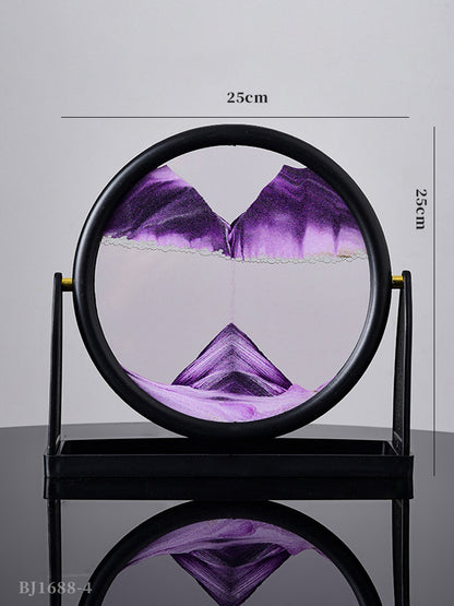 Creative 3D Glass Quicksand Painting