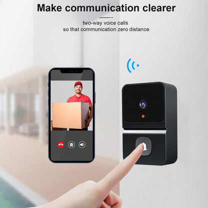 Z30 Graffiti Smart Wireless Doorbell Home Smart Cat Eye WIFI Doorbell