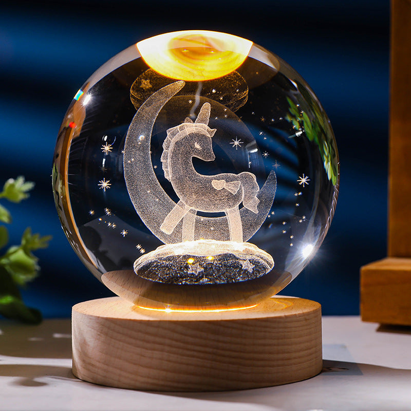 Starry Sky 3D Micro Landscape Crystal Ball