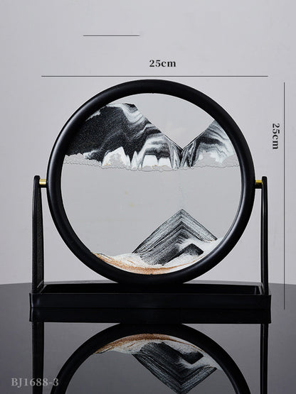 Creative 3D Glass Quicksand Painting