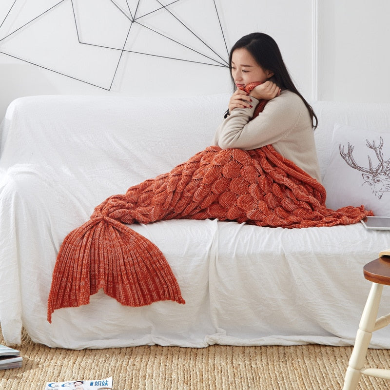 Mermaid Blanket Fish Tail