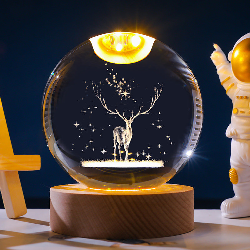 Starry Sky 3D Micro Landscape Crystal Ball