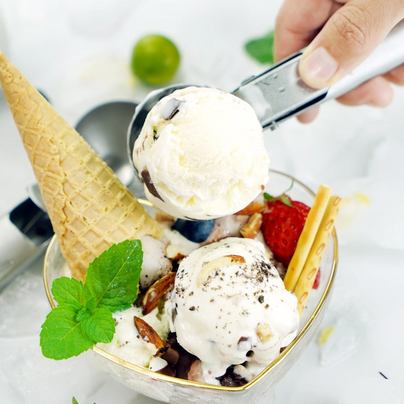 7-INCH Stainless Steel Ice Cream Spoon