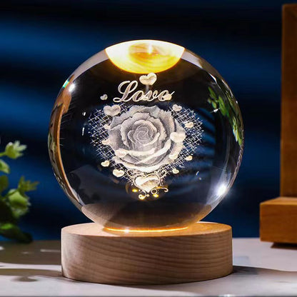 Starry Sky 3D Micro Landscape Crystal Ball