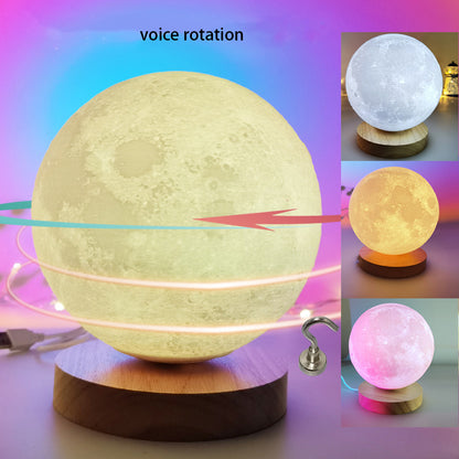 Rotating Moon Lamp