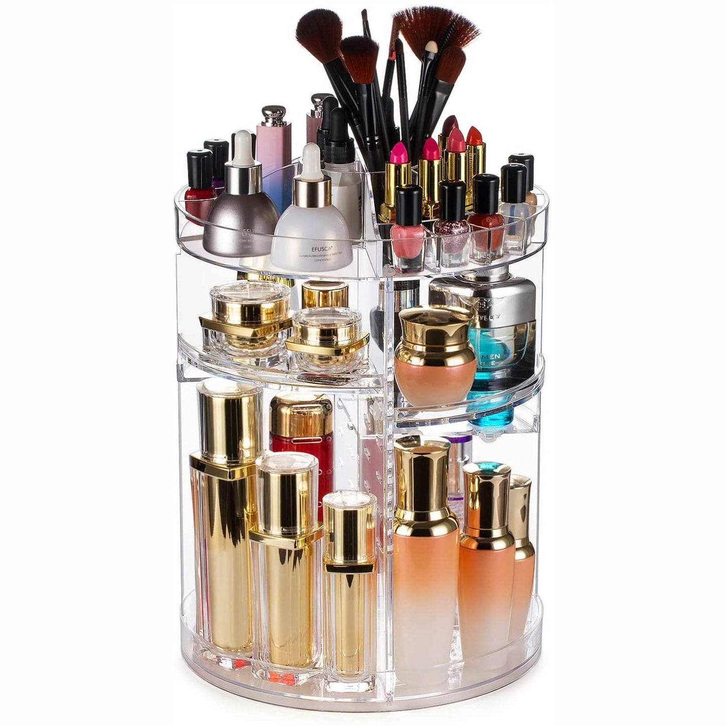 Rotating Cosmetic Storage Box