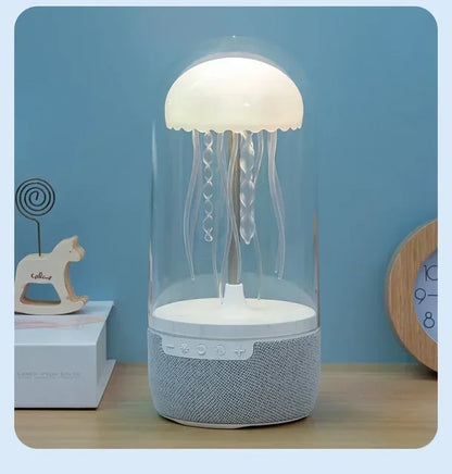 Creative Colorful Jellyfish Lamp Bluetooth Speaker