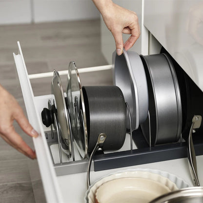 Retractable Dish Storage Rack