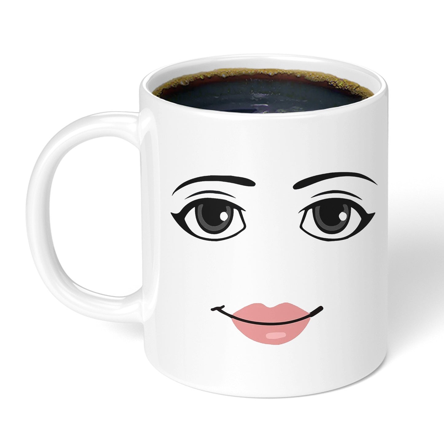 Roblox Woman Facial Expression Mug Creative Boys Ceramic