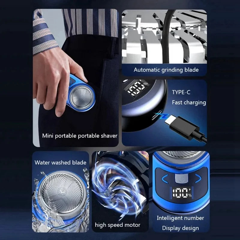 Portable Electric Shaver Pocket Shaving For Man Bread Shaver