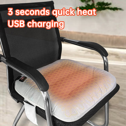 USB Heating 3-speed Thermostat Cushion Office Sedentary