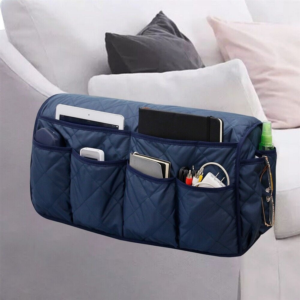 Sofa Armrest Storage Bag , TV Remote Control Bracket