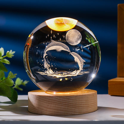 Starry Sky 3D Micro Landscape Crystal Ball