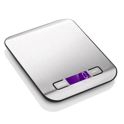 Digital Kitchen Scale Stainless Steel Portable Kitchen