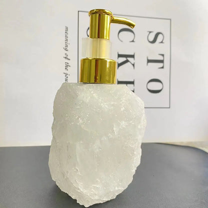 Crystal Stone Press Bottle Dispenser 30ML