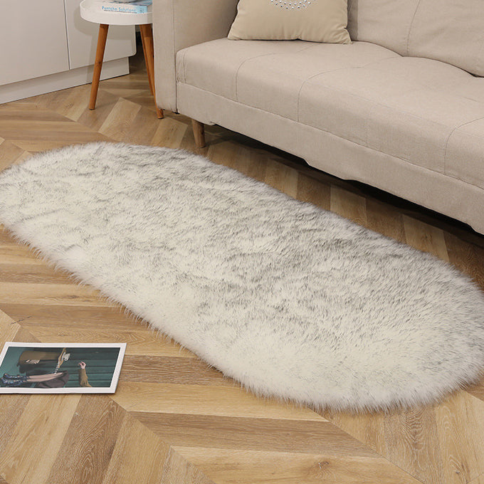 Limitation Wool Carpet, Oval Plush Carpet