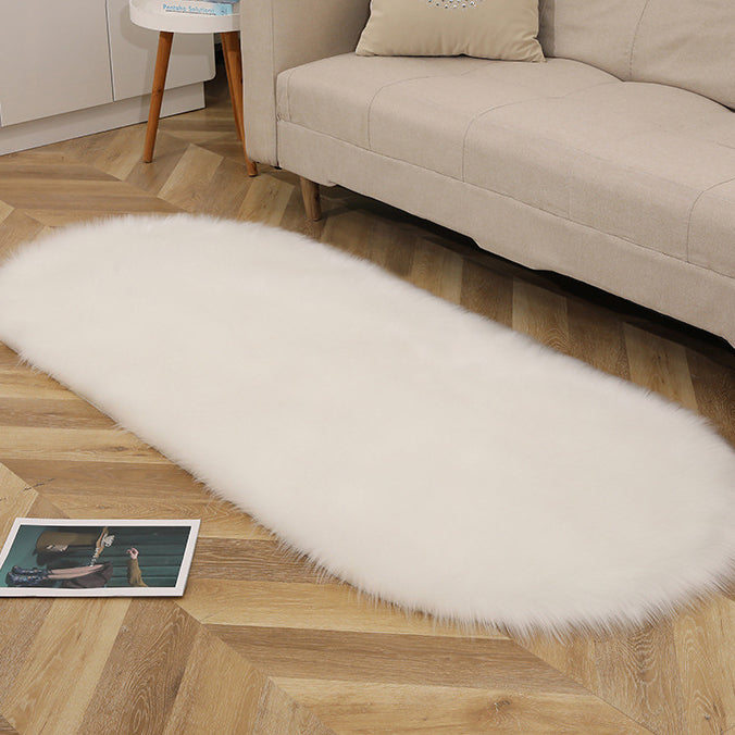 Limitation Wool Carpet, Oval Plush Carpet