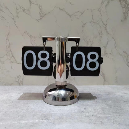 Retro Small Balance Automatic Flipping Clocks Living Room