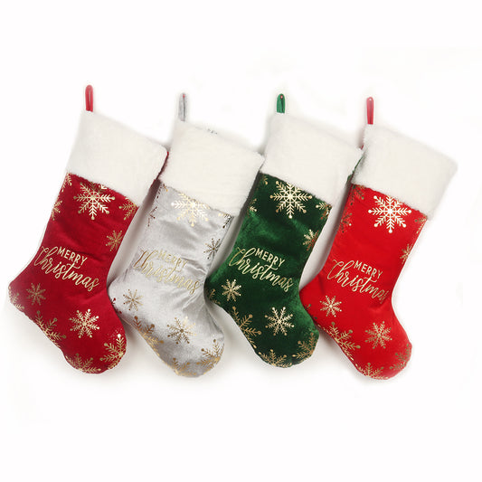 Christmas Stocking Decoration Embroidered Decoration