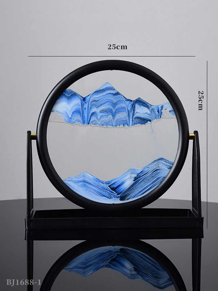 Creative 3D Glass Quicksand Painting