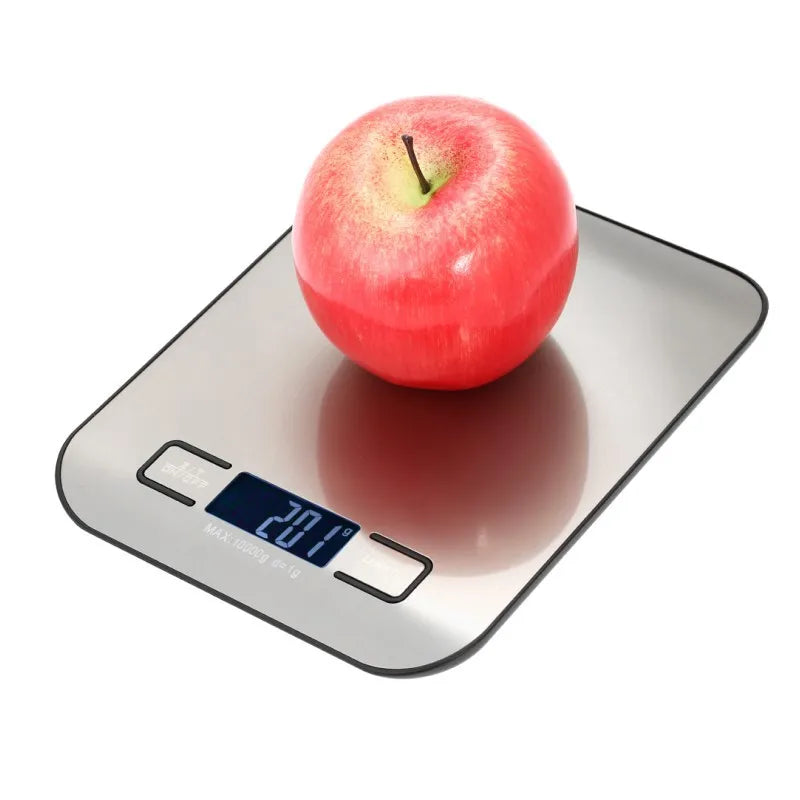 Digital Kitchen Scale Stainless Steel Portable Kitchen