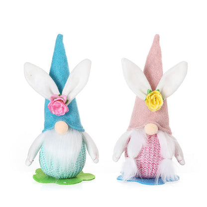 Easter Decoration Lighting Rabbit Faceless Gnome Doll