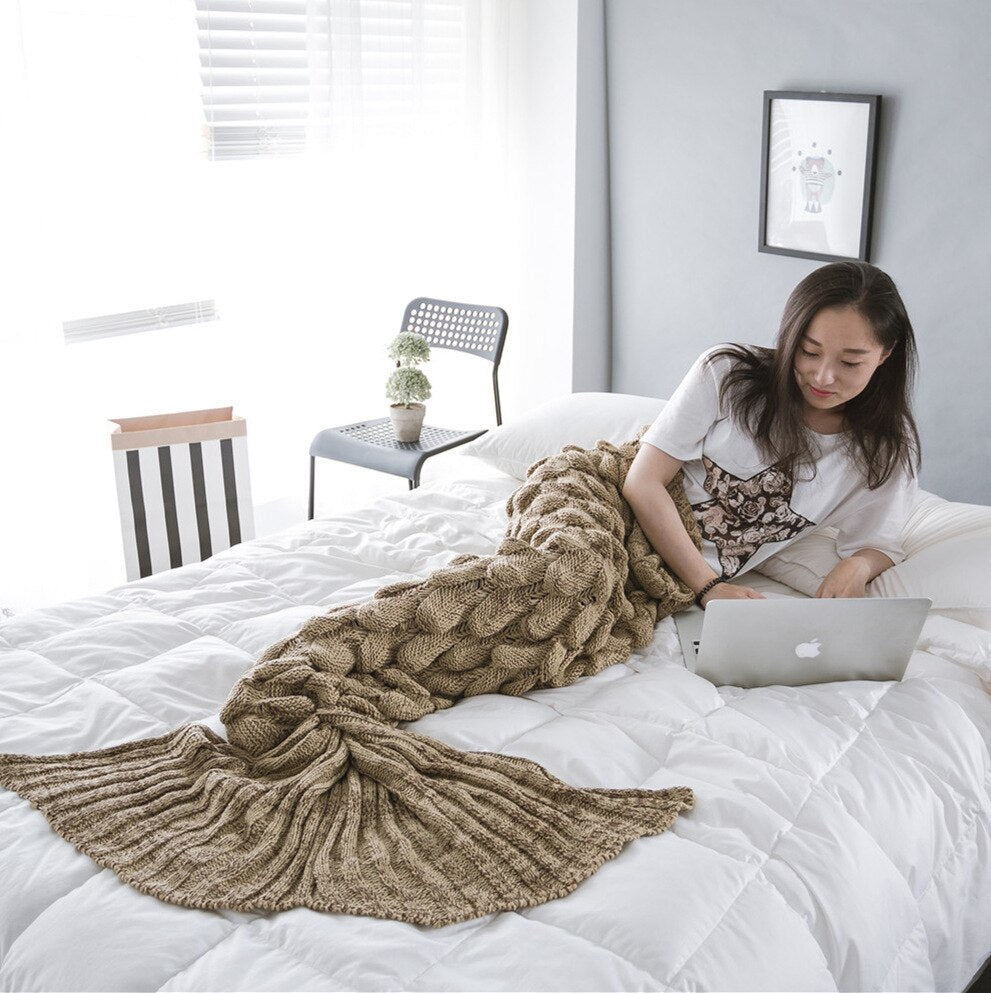 Mermaid Blanket Fish Tail