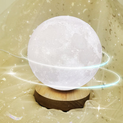 Rotating Moon Lamp