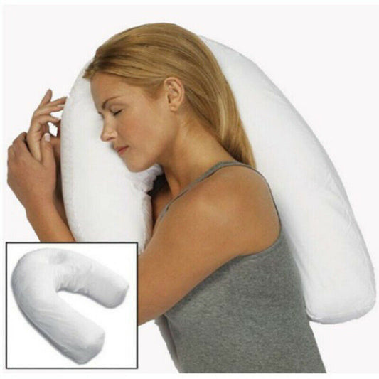 Hot High Plus Side Sleeper Pillow Sleep Buddy U Shaped