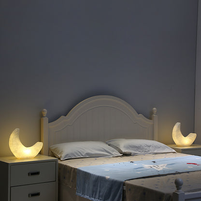 Moon Light Warm Decorative, moon Table Lamp