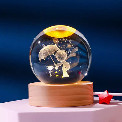 Starry Sky 3D Micro Landscape Crystal Ball