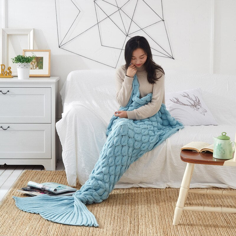 Mermaid Blanket Fish Tail