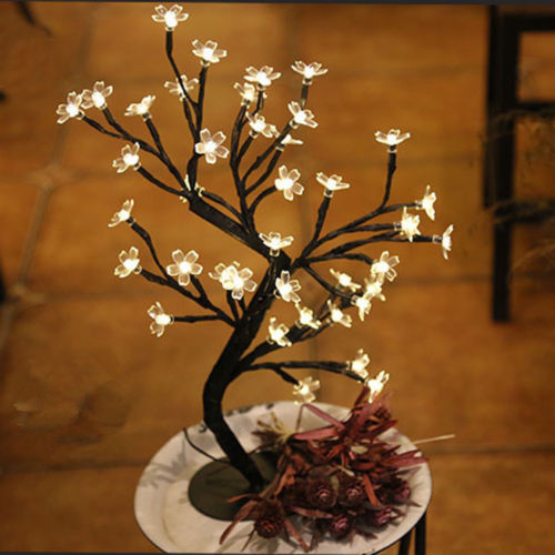 LED Cherry Blossom Star Desktop Bonsai Tree Light