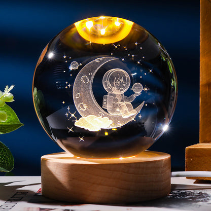 Starry Sky 3D Micro Landscape Crystal Ball