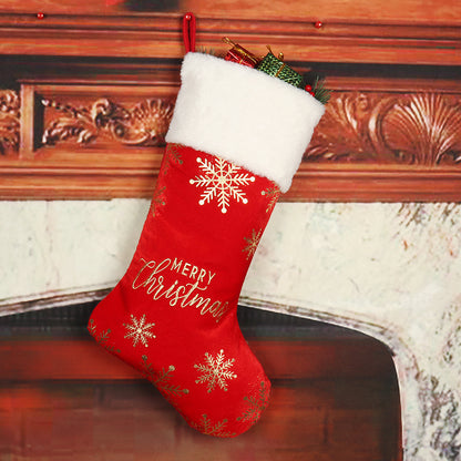 Christmas Stocking Decoration Embroidered Decoration