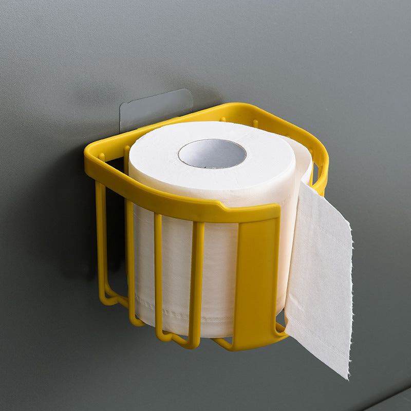 Punch-Free Toilet Rack Toilet Tissue Box Paper