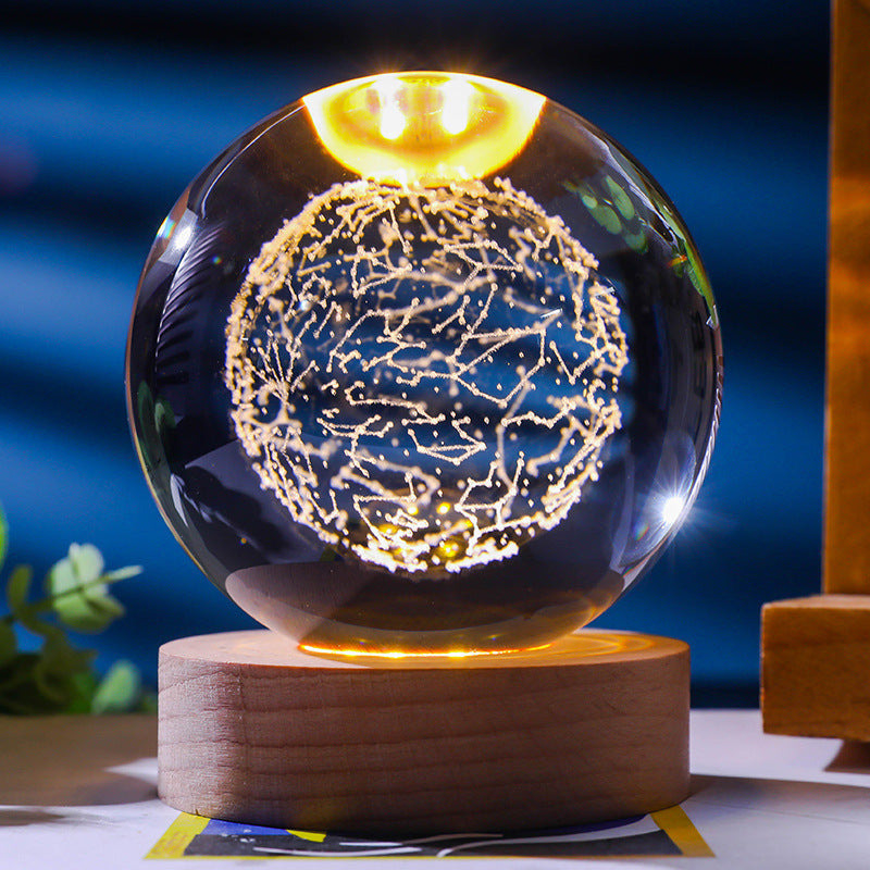 Starry Sky 3D Micro Landscape Crystal Ball