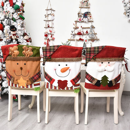 Christmas Decoration Dining Chair Cover Christmas Supplies