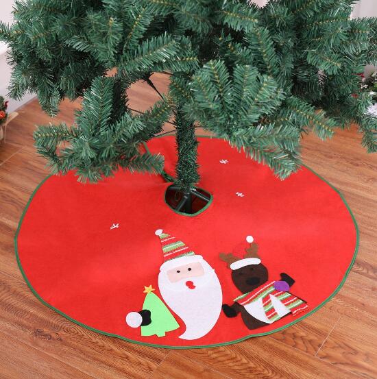 Red Christmas Tree Decoration Carpet Party Ornaments