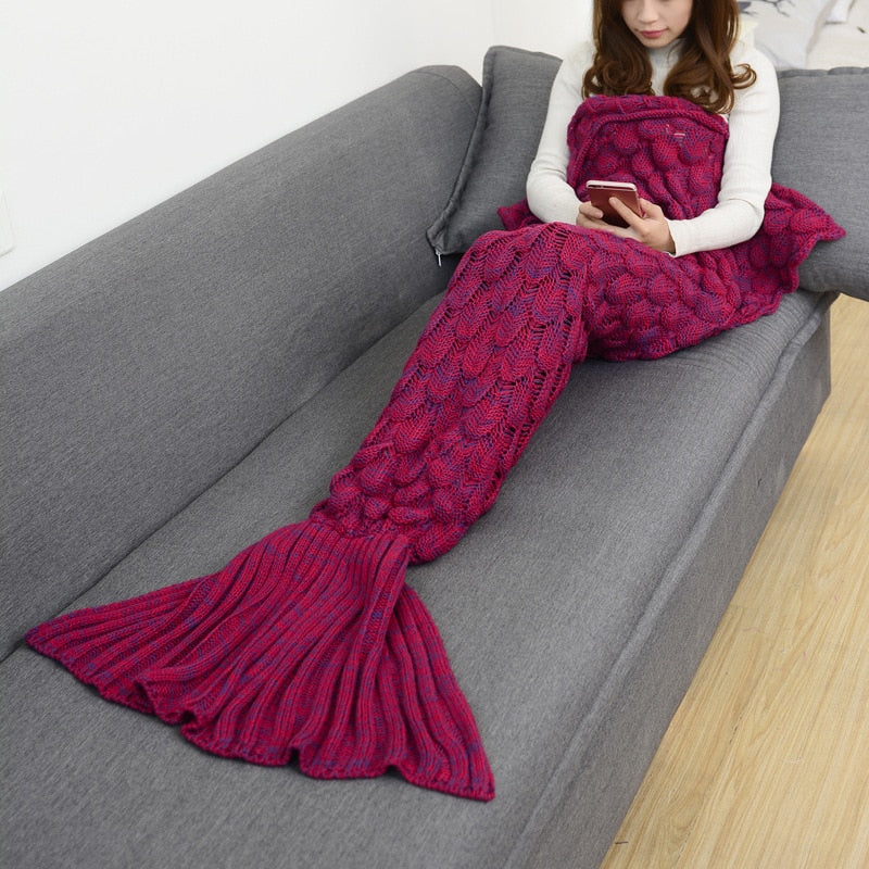 Mermaid Blanket Fish Tail