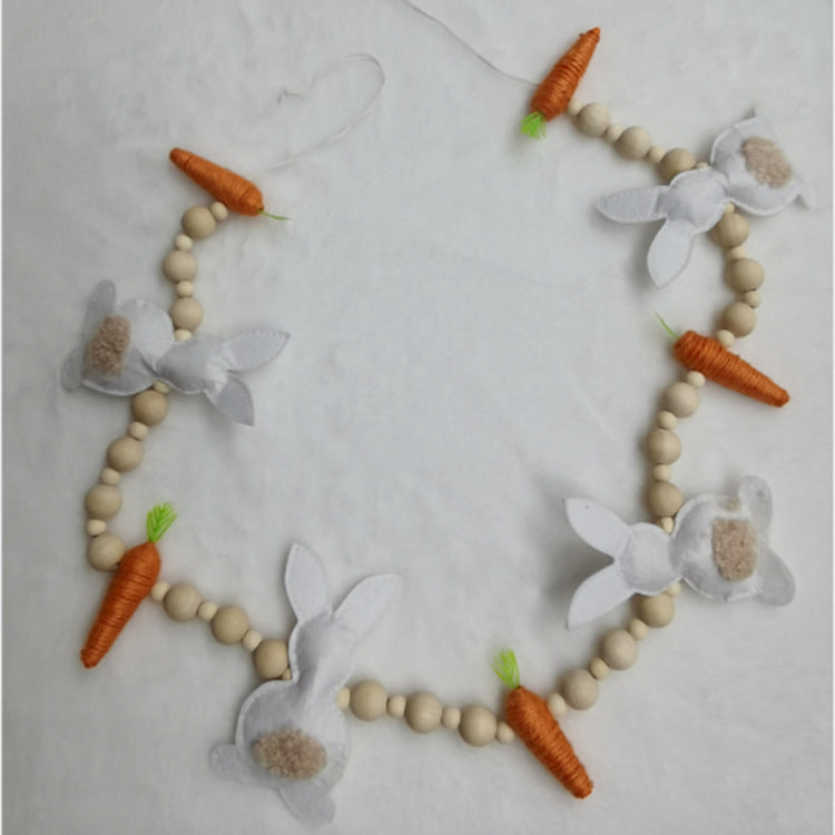 New Easter Bunny Carrot Garland Easter Bunny Carrot String Garland