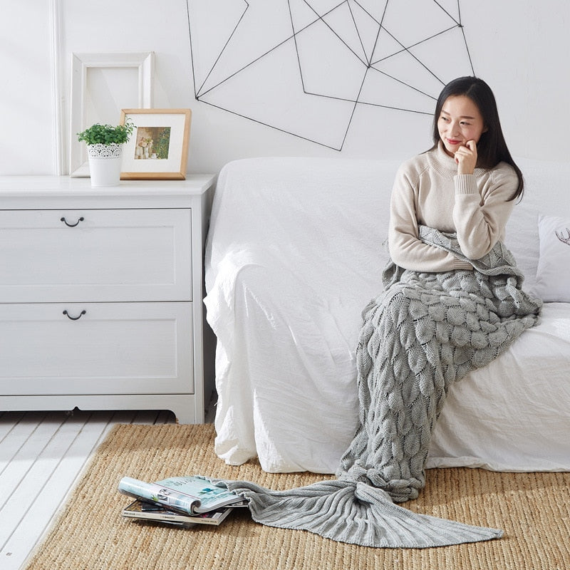 Mermaid Blanket Fish Tail