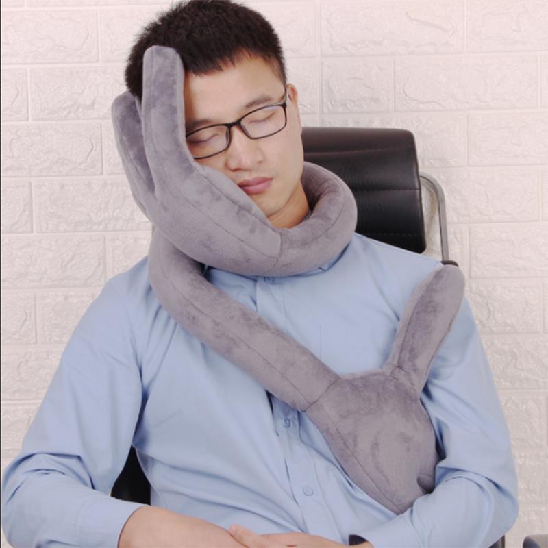 High Grade Travel Pillow Of Bends For Airplane Multi function