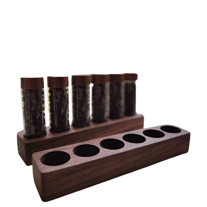 Walnut Coffee Bean Single Small Portion Bottled Coffee Bean Display Can