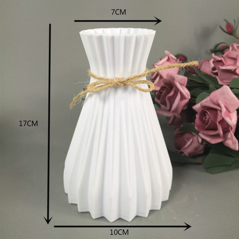 Plastic Vase European Style Home