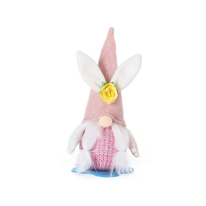 Easter Decoration Lighting Rabbit Faceless Gnome Doll