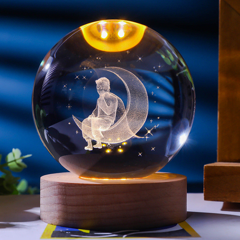 Starry Sky 3D Micro Landscape Crystal Ball