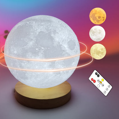 Rotating Moon Lamp