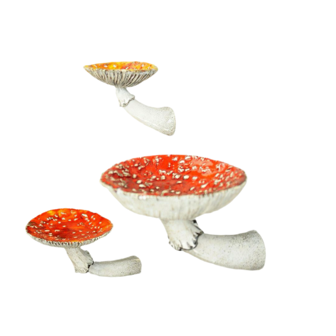 Mushroom Hanging Shelf Wall Rack Creative Storage Shelf Decoration